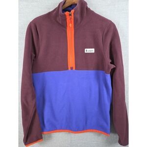 Cotopaxi Amado Womens XS Fleece Pullover Sweater Jacket Half Zip Colorblock